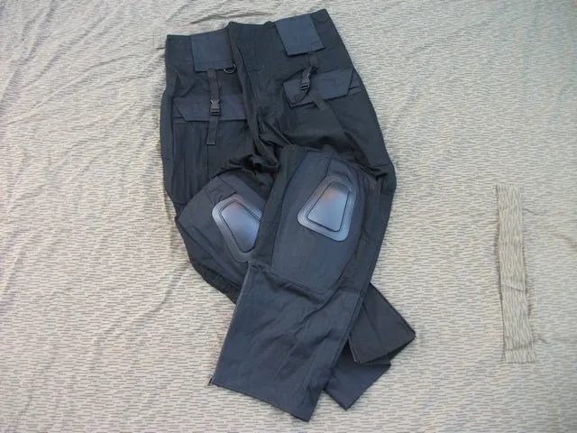 Mil-Tec Warrior Combat Pantalone · Negro