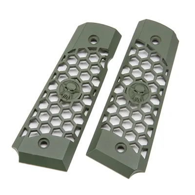 1911 Honeycomb Hand Grips Guancette Traforate - WE Airsoft