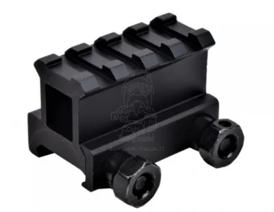 Weaver Rialzo QD 1"Pollice 4 Slot - JS Tactical