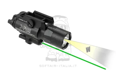 X400 LED - Gren Laser Module Torch 480 Lumen - Wadsn