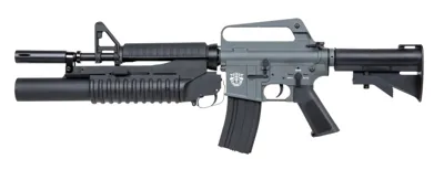 XM177 E2 Vietnam Style Kestrel™ ETU Version W. M203 Grenade Launcher By - E&C East Crane