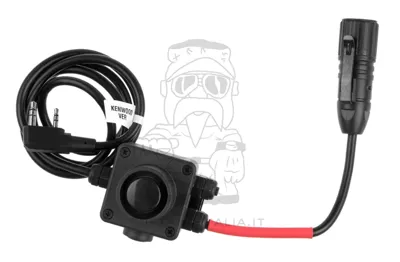 Radio Push to Talk Combat Series PTT Kenwood Connector - Z-Tactical