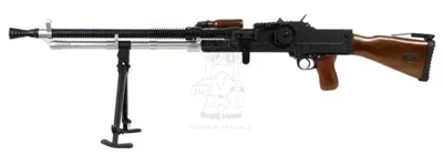ZB26 Czechoslovak LMG Full Wood & Metal LIght Machine Gun - ACM Airsoft