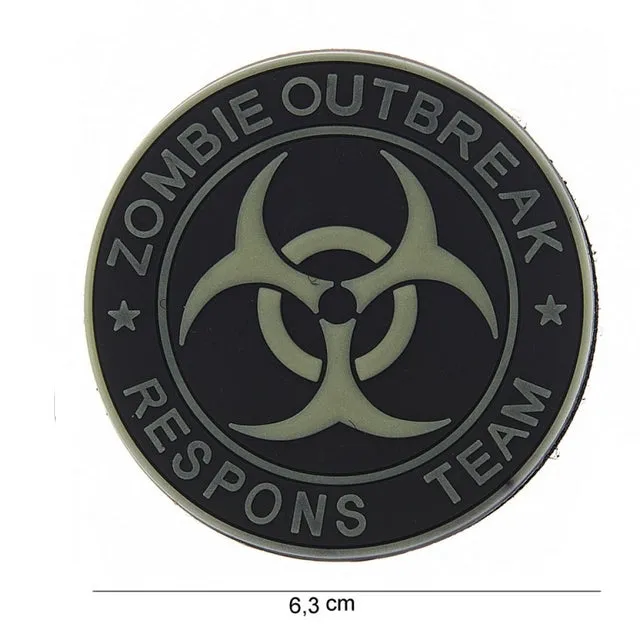 softair italia Zombie Outbreak Patch · Negro