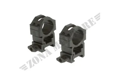 Anelli 25.4mm CNC Mount Rings High - Zona Militare