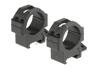 Anelli Bassi per Slitta Weaver/Picatinny Da 30mm in Alluminio al CNC - Leapers