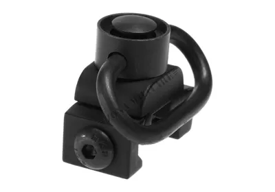 Anello per Cinghie QD con Attacco Rail - Metal