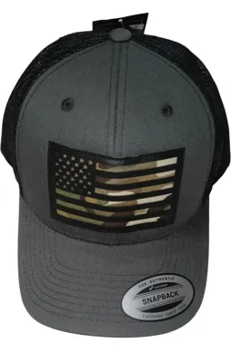 Baseball Cap con Bandiera Americana Flexfit / the Classics - Zona Militare