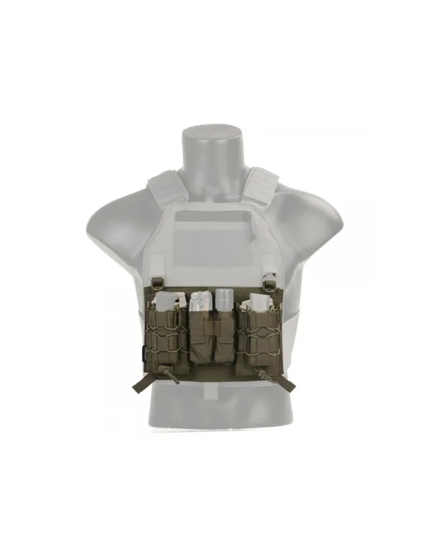 Panel Label Attacker Tactical · Azul