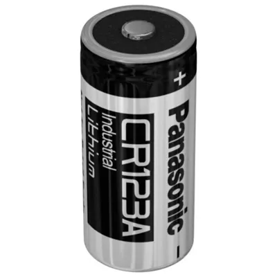 Batteria CR123A Da 3V - Panasonic