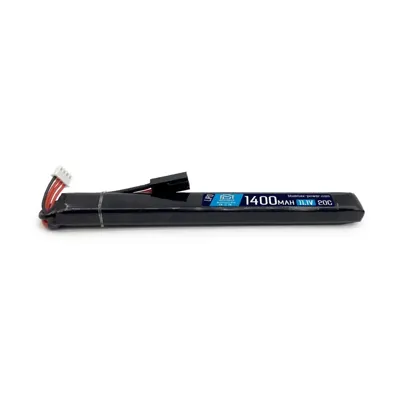 Batteria Li-Po Stick 11.1V x 1400mAh 20C con Connettore Mini Tamiya Power - BlueMax