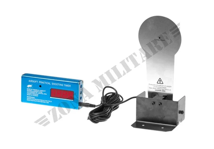 Zona Militare Bersaglio Elettronico IPSC con Timer e Stop Automatico