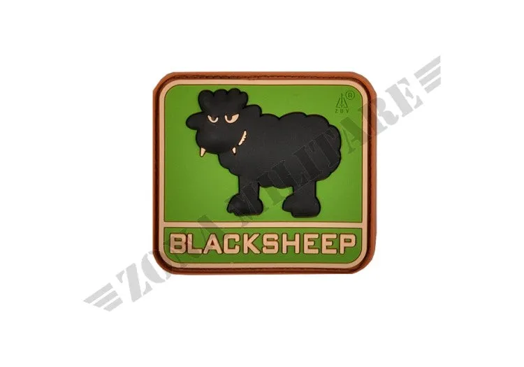 Zona Militare Sheep Rubber Patch JTG · Black multicam