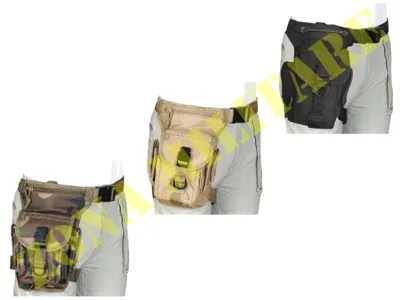 Borsa Cosciale Pielcu Cordura e Cerniere - Zona Militare
