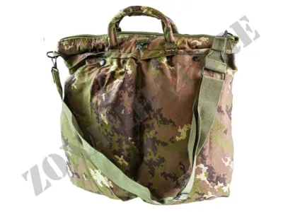 Borsa Porta Casco con Tracolla Vegetata - Zona Militare