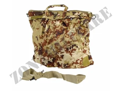 Borsa Porta Casco con Tracolla Vegetata - Zona Militare