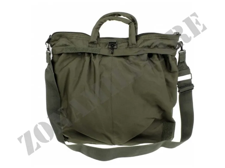 SBB Borsa Porta Casco con Tracolla · Verde / OD