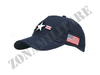 Cappellino Baseball Cap Usaf Roundel Bersion - Zona Militare