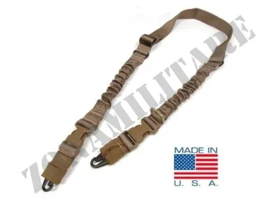 Cinghia Porta Fucile Cbt Tactical 2 Punti Bungee Kaky - Zona Militare
