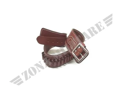 Cinturone Western in Cuoio Ingrassato - Zona Militare