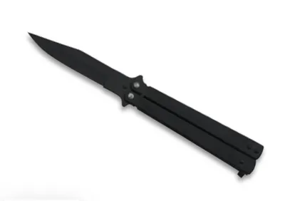 Coltello a Farfalla Lama Da 9 cm Acciaio Balisong - DM Diffusion