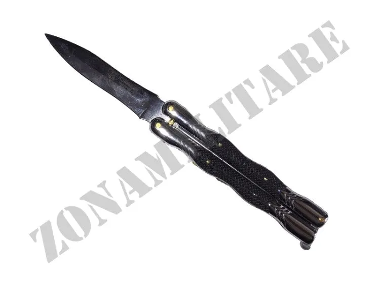 Zona Militare Coltello A Farfalla Modello Ninja Cudeman · Plata