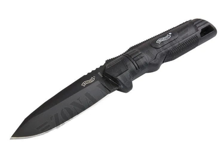 Zona Militare Coltello Backup Knife Version Walther · Negro