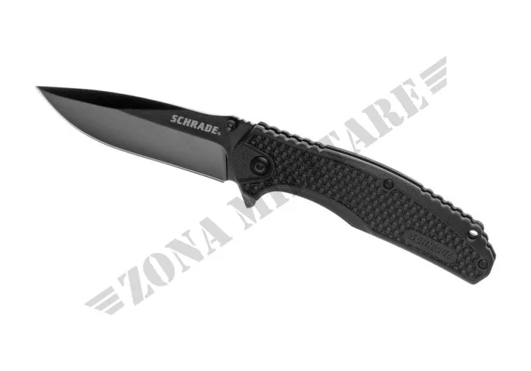 Zona Militare Coltello SCH002 Folder Schrade · Negro