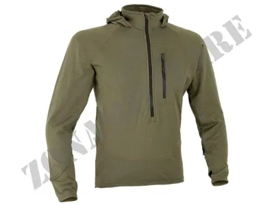 Combat Fleece 3/4 Zip Jacket with Hood Defcon 5 - Zona Militare