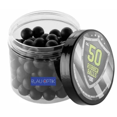 Confezione Da 100 Palle in Gomma cal. 50 - blauoptik