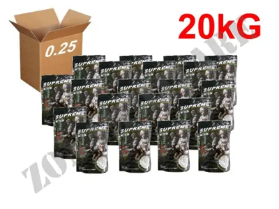 Confezione Da 20kg Di Pallini Da 0,25g - Supreme
