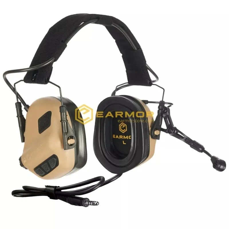 Earmor Cuffie M32 Plus · Coyote