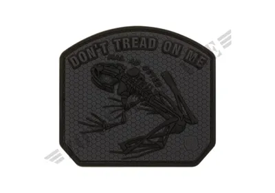 Don't Tread on Me Frog Rubber Patch JTG Blackops Color - Zona Militare