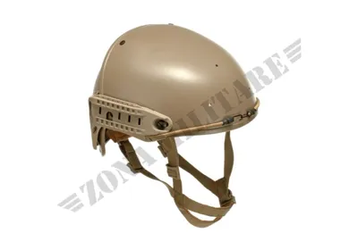 Elmetto Cp Helmet FMA con Rail Sabbia - Zona Militare