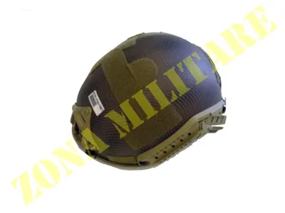 Elmetto Royal FAST con RIS Laterali Snake - Zona Militare