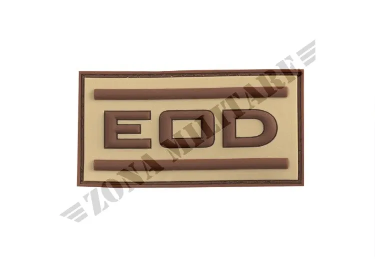 Zona Militare Eod Rubber Patch · Tan / FDE