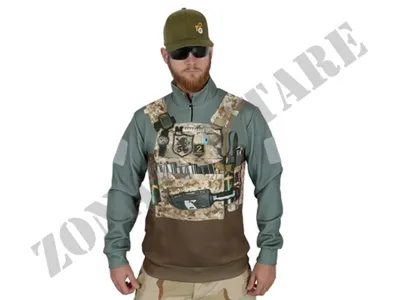 Felpa Devgru /Marrone Tiernone - Zona Militare