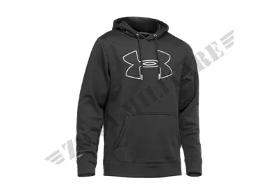 Felpa Ua Fleece Storm Big Logo Hoody - Zona Militare