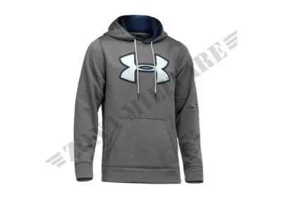 Felpa Ua Fleece Storm Big Logo Hoody Under Armour - Zona Militare