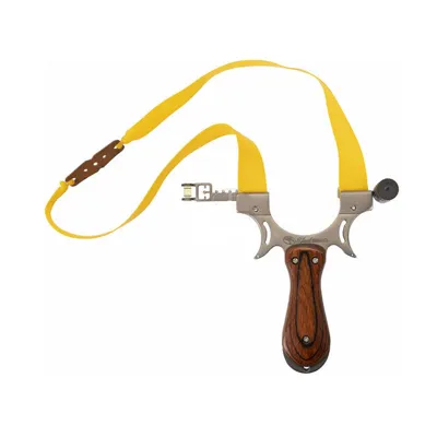 Fionda Butterfly L1 con Manico in Legno - black Bird