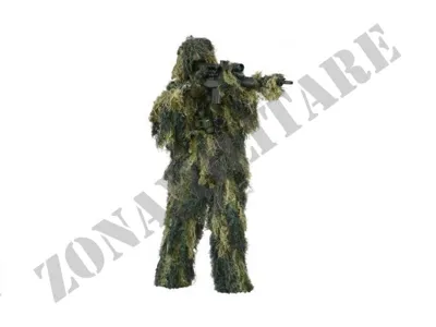 Ghillie Suite 4 Elementi Parka Da Cecchino - Zona Militare