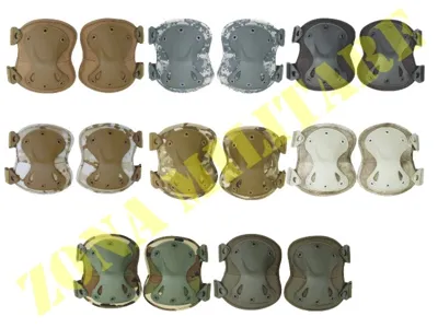Ginocchiere Pielcu Modello Tipo Xtack ABS - Zona Militare