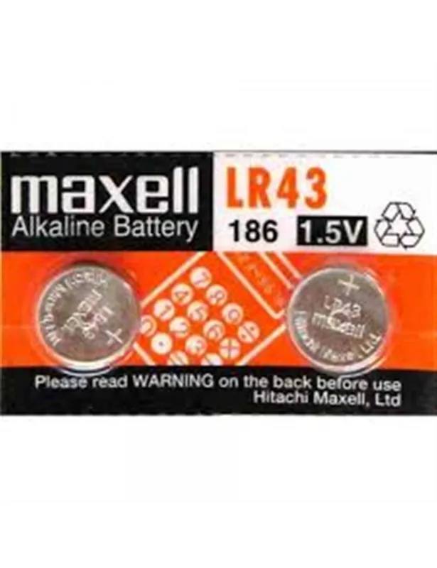 Pila Maxell LR43