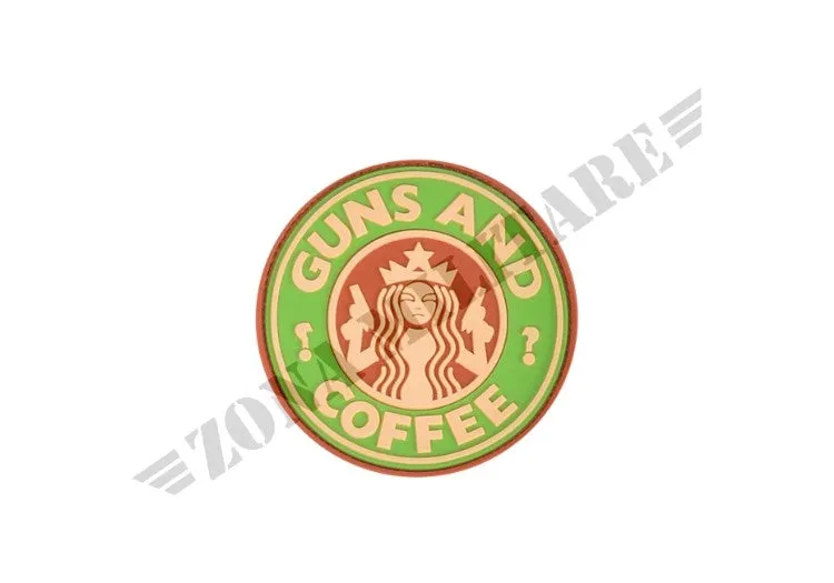 Zona Militare Guns and Coffee Rubber Patch · Multicam