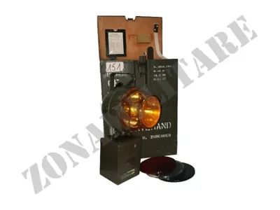 Lampada A Mano Da Segnalazione Tedesca Usata - Zona Militare
