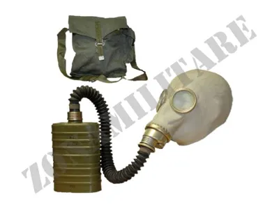 Maschera Anti Gas Polacca M41 con Sacca e Filtro - Zona Militare