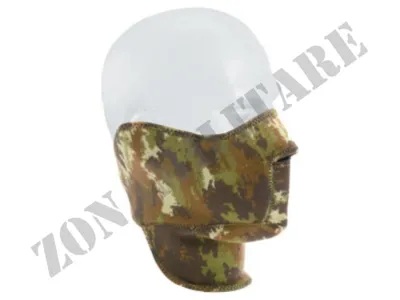 Maschera Protettiva Full Face Mask Defcon 5 Vegetata Italiana - Zona Militare