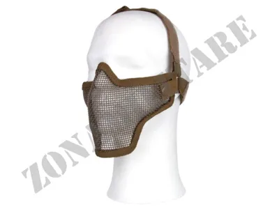 Maschera Protettiva Mezzo Viso Rete Sabbia - Zona Militare