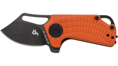 Micro Coltello a Lama Pieghevole Puck con Impugnatura G10 Arancione - Black Fox