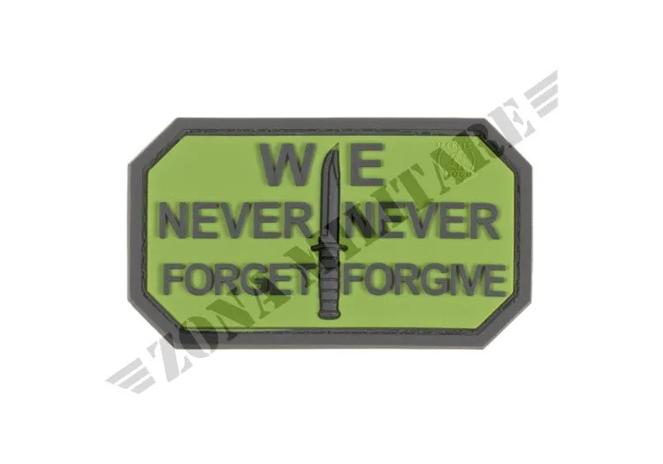 Zona Militare Never Forget Rubber Patch Forest